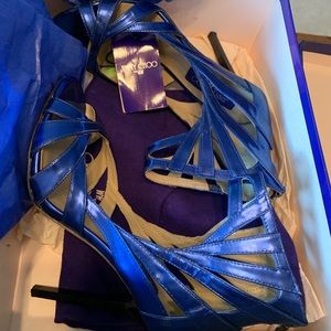 Jimmy choo heels. Good condition. Still loving them but I have too many heels